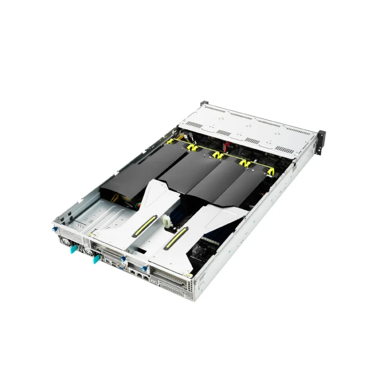 ASUS RS520A-E11-RS12U 2U Rackmount Single 7003 Series AMD EPYC Server - 2x GPU Support - 12x Hot-Swap Bays - Redundant PSU