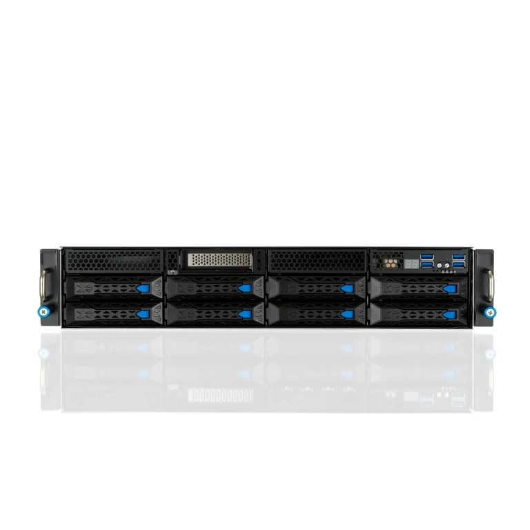 ASUS ESC4000A-E11 2U Rackmount Single 7002/7003 Series AMD EPYC GPU Server - 8x Hot-Swap Bays - 8x GPU Support - Dual 2200W PSU