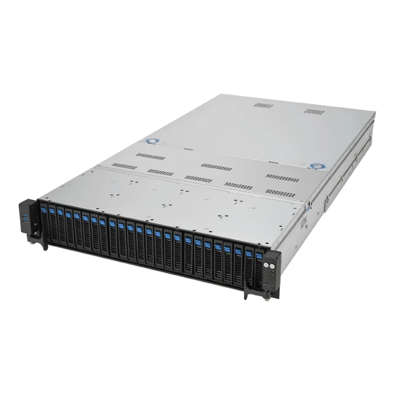 ASUS RS720-E11-RS24U 2U Rackmount Dual 4th Gen Xeon Scalable Server - 24x Hot-Swap Bays - Redundant PSU