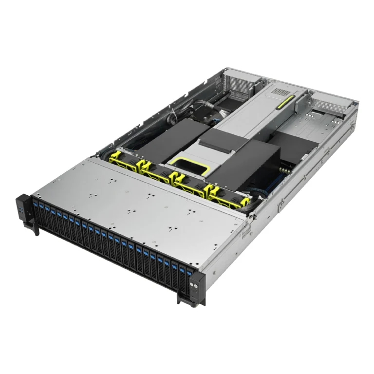 ASUS RS720-E11-RS24U 2U Rackmount Dual 4th Gen Xeon Scalable Server - 24x Hot-Swap Bays - Redundant PSU