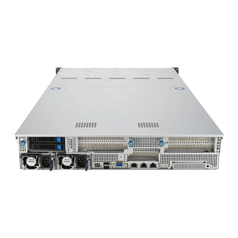 ASUS RS521A-E12-RS24U 2U Rackmount Single 9005 Series AMD EPYC Server - 24x All-Flash Hot-Swap Bays - GPU Support - Redundant PSU