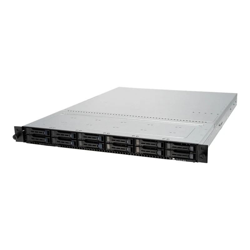 ASUS RS500A-E10-RS12U 1U Rackmount Single 7002/7003 Series AMD EPYC Server - 12x Hot-Swap Bays - Redundant PSU