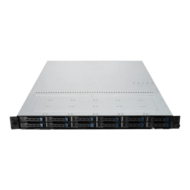ASUS RS500A-E10-RS12U 1U Rackmount Single 7002/7003 Series AMD EPYC Server - 12x Hot-Swap Bays - Redundant PSU