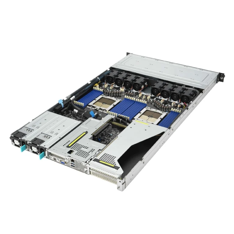ASUS RS700A-E12-RS12U 1U Rackmount Dual 9004 Series AMD EPYC Server - 12x Hot-Swap Bays - Redundant PSU