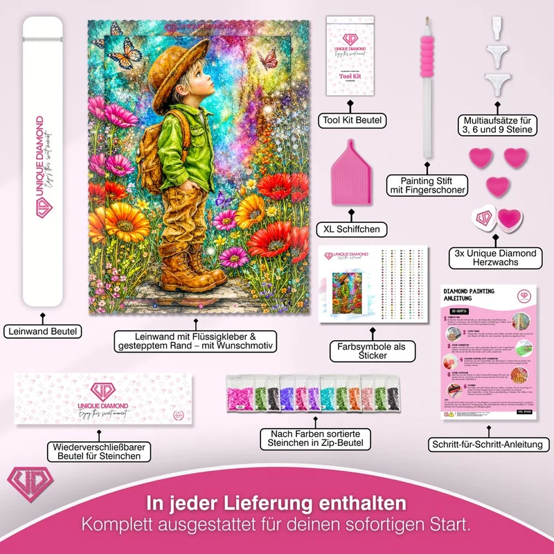 5D Diamond Painting – Milo Reise der Sternenwiesen