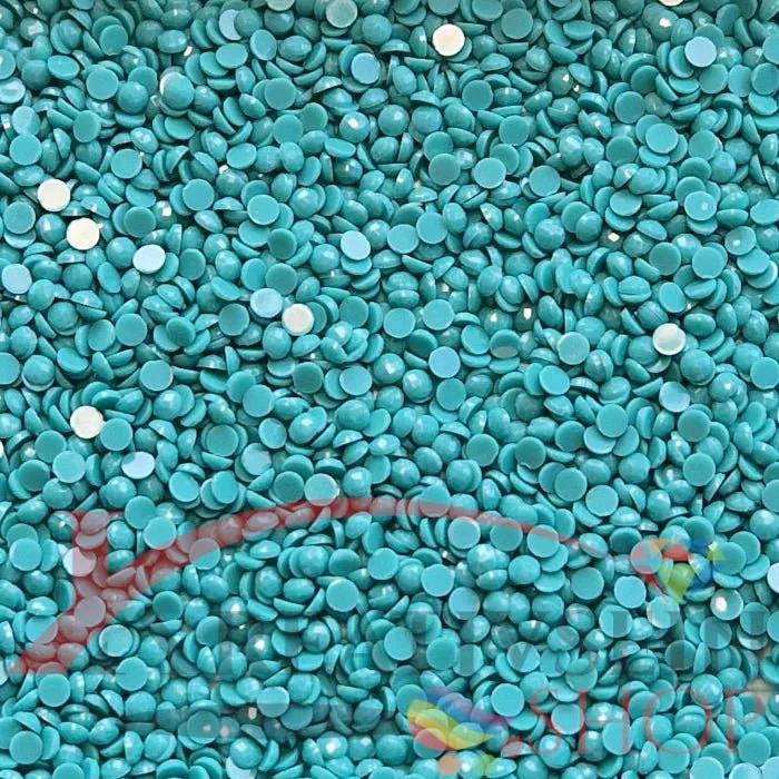 DMC 958 Sea Green DK- runde Steine - Diamond Painting