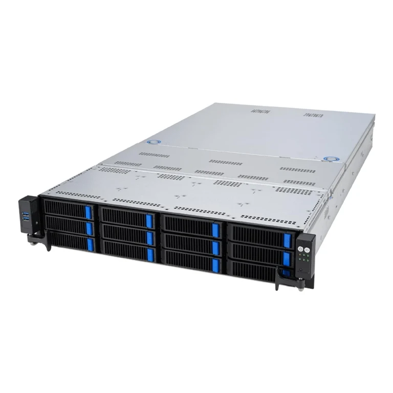 ASUS RS720A-E12-RS12 2U Rackmount Dual 9004 Series AMD EPYC Server - 12x Hot-Swap Bays - Redundant PSU