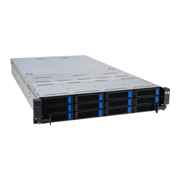 ASUS RS720A-E12-RS12 2U Rackmount Dual 9004 Series AMD EPYC Server - 12x Hot-Swap Bays - Redundant PSU