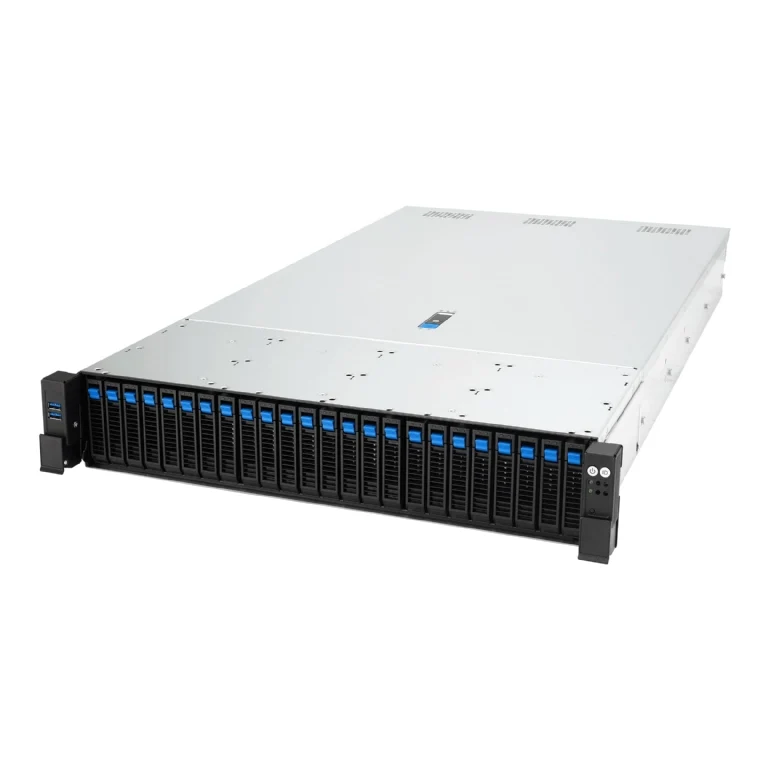 ASUS RS720-E12-RS24G 2U Rackmount Dual Intel Xeon 6 Scalable Server - 24x All-Flash Hot-Swap Bays - GPU Support - Redundant PSU