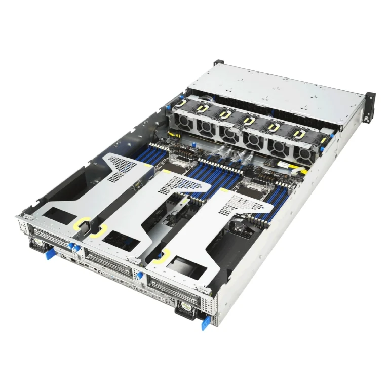 ASUS RS720-E12-RS24G 2U Rackmount Dual Intel Xeon 6 Scalable Server - 24x All-Flash Hot-Swap Bays - GPU Support - Redundant PSU