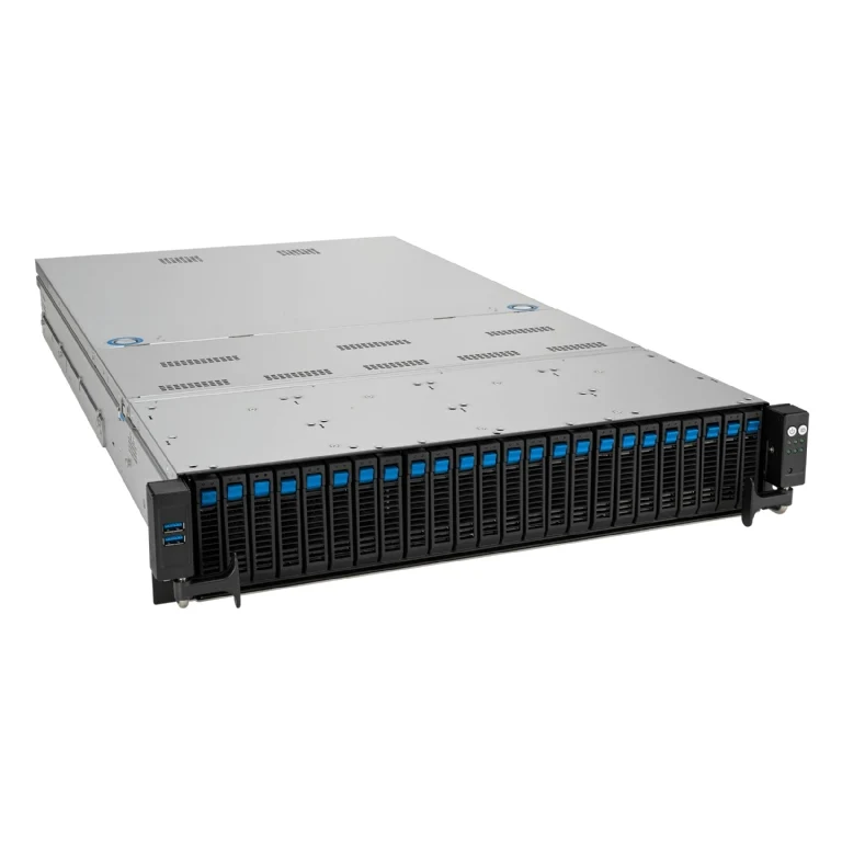ASUS RS720A-E12-RS24U 2U Rackmount Dual 9004 Series AMD EPYC Server - 24x Hot-Swap Bays - Redundant PSU