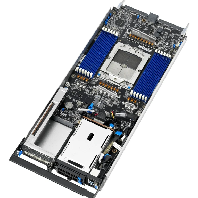ASUS RS520QA-E13-RS8U 2U Quad Node Rackmount Single 9005 Series AMD EPYC Server - 8x Hot-Swap Bays - Redundant PSU