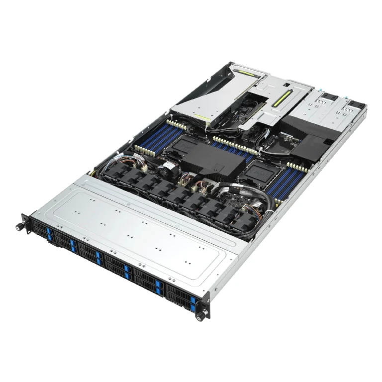 ASUS RS700-E11-RS12U 1U Rackmount Dual 4th Gen Xeon Scalable Server - 12x Hot-Swap Bays - Redundant PSU