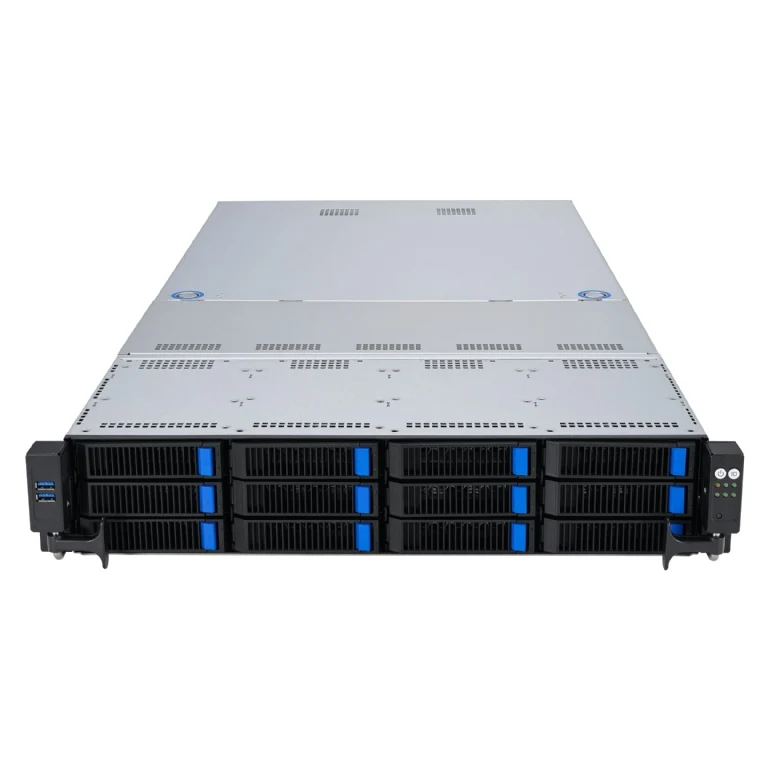 ASUS RS521A-E12-RS12U 2U Rackmount Single 9005 Series AMD EPYC Server - 12x Hot-Swap Bays - Redundant PSU
