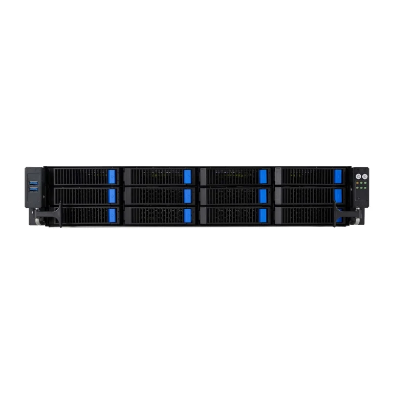 ASUS RS521A-E12-RS12U 2U Rackmount Single 9005 Series AMD EPYC Server - 12x Hot-Swap Bays - Redundant PSU