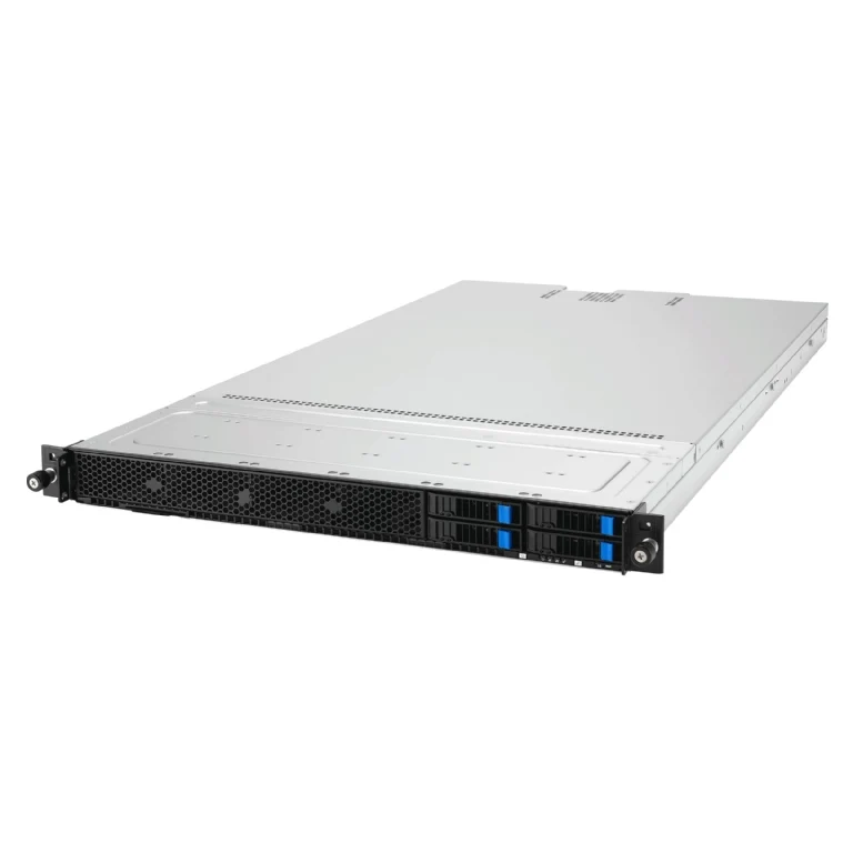 ASUS RS501A-E12-RS4U 1U Rackmount Single 9005 Series AMD EPYC Server - 4x All-Flash Hot-Swap Bays - Redundant PSU