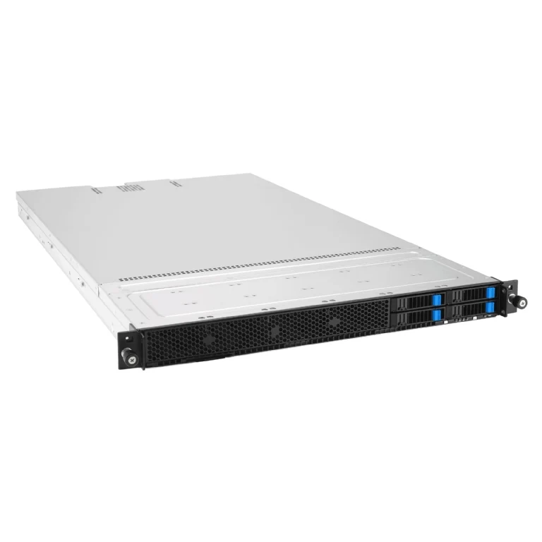 ASUS RS501A-E12-RS4U 1U Rackmount Single 9005 Series AMD EPYC Server - 4x All-Flash Hot-Swap Bays - Redundant PSU