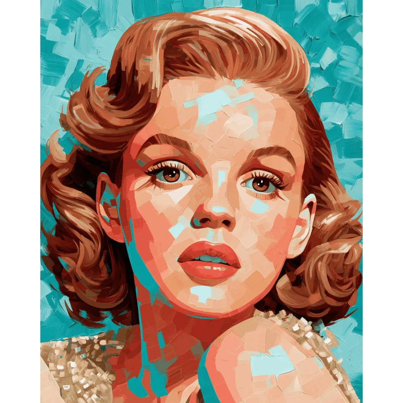 Expressive Judy Garland