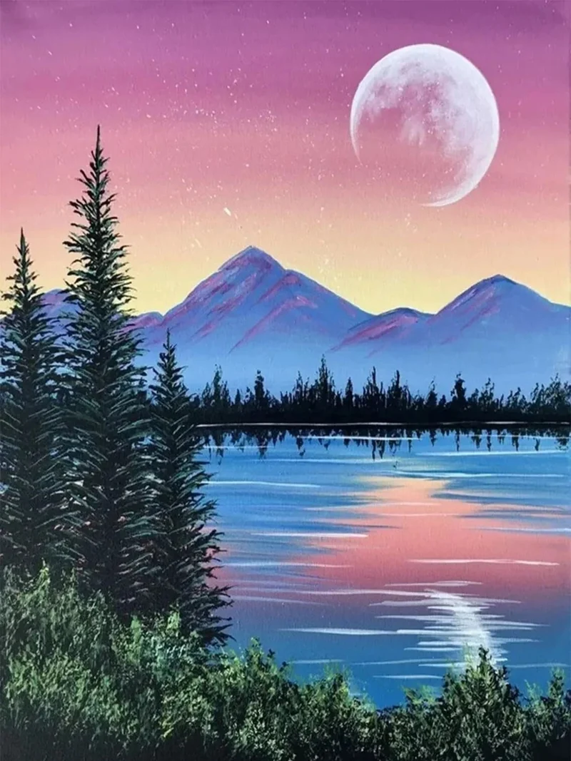 Diamond Painting Wunderschöne Landschaft