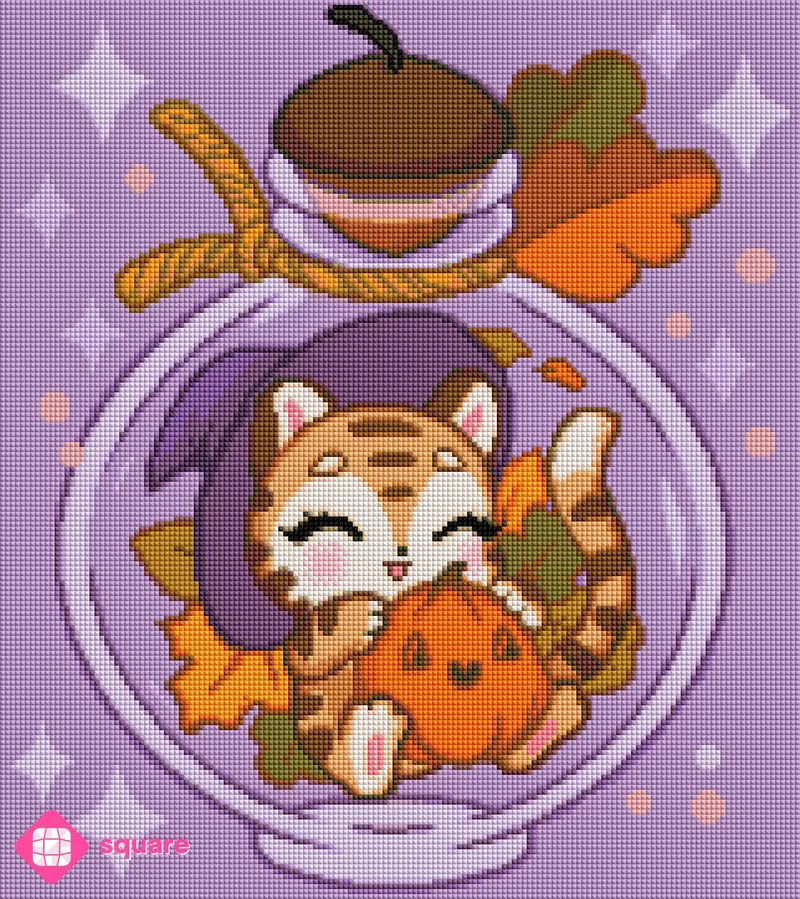 Diamond Painting - Arisa Kitsune - PumpkinTiger