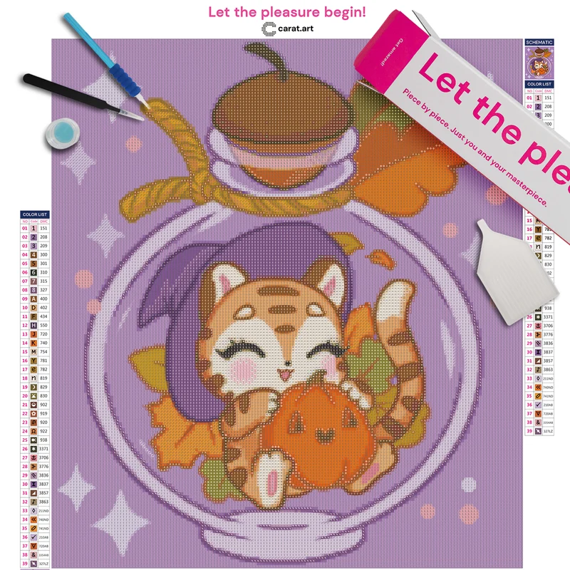 Diamond Painting - Arisa Kitsune - PumpkinTiger