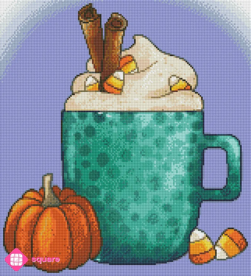 Diamond Painting - Jane's Doodles - Pumpkin Latte