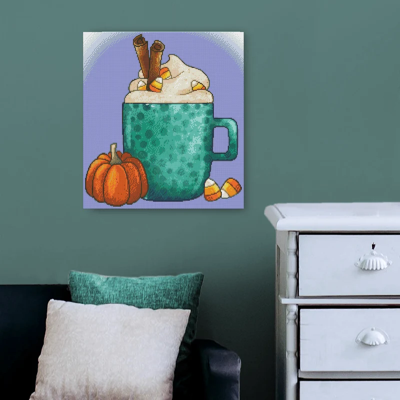 Diamond Painting - Jane's Doodles - Pumpkin Latte