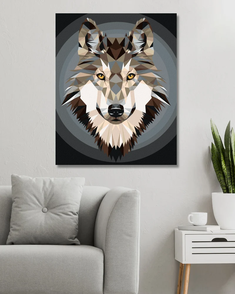 Diamond painting - POLYGONWOLF