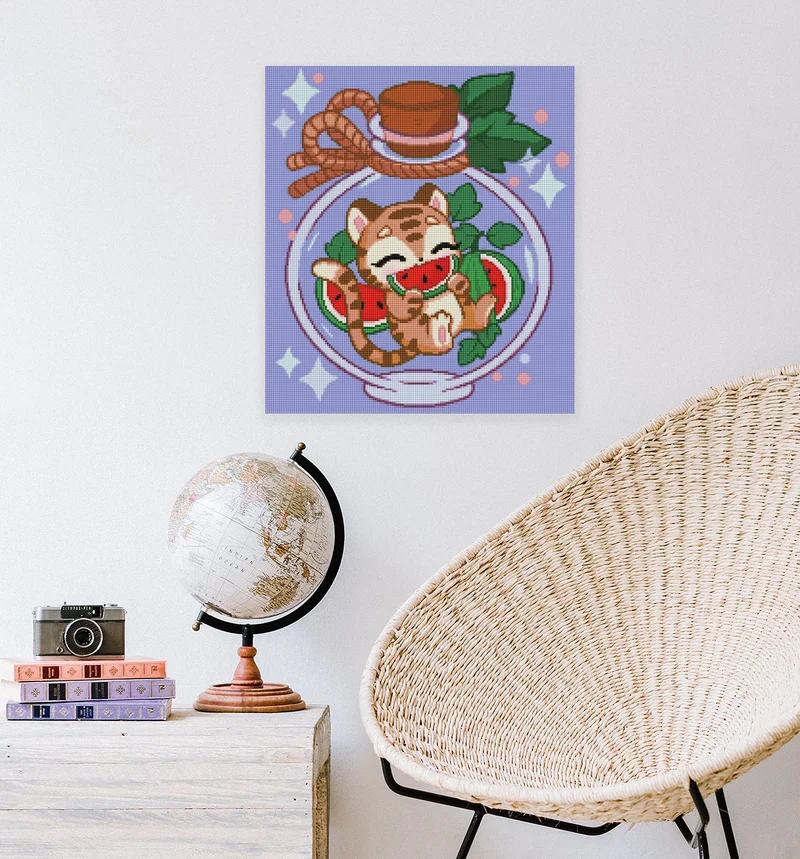 Diamond Painting - Arisa Kitsune - Summer Tiger