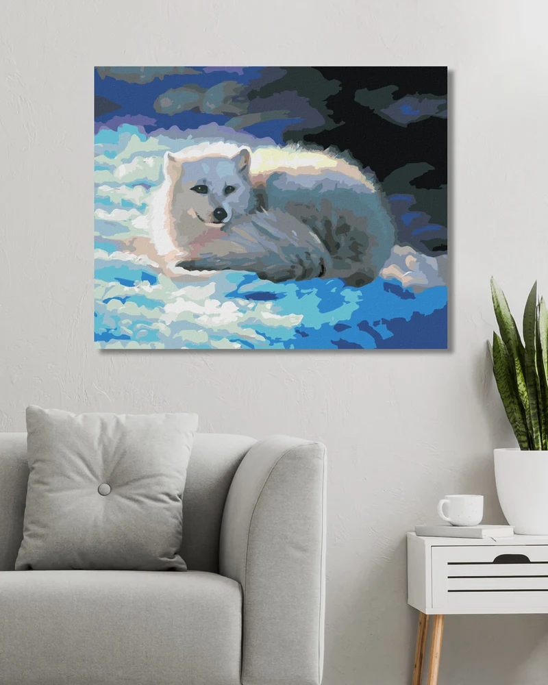 Diamond painting - POLARFUCHS (D. RUSTY RUST)