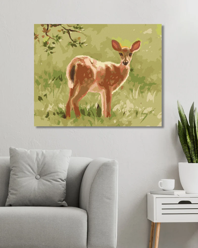 Diamond painting - ANSICHT VON RICKE IM GRAS (D. RUSTY RUST)