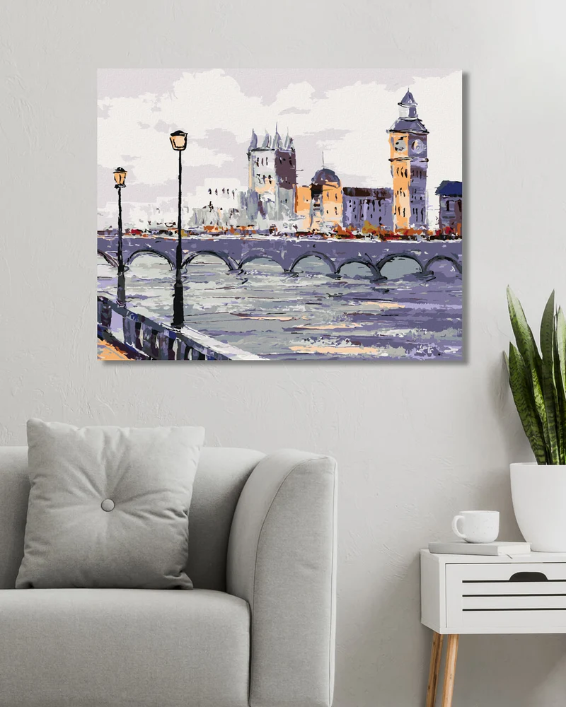 Diamond painting - ANSICHT VON LONDON