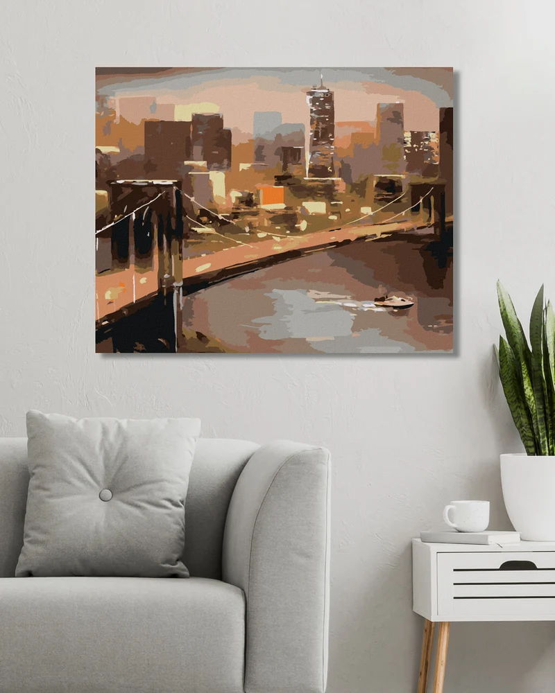 Diamond painting - BLICK AUF NEW YORK