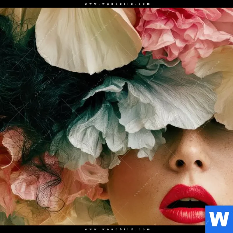 Spannbild | Florale Diva | Hochformat