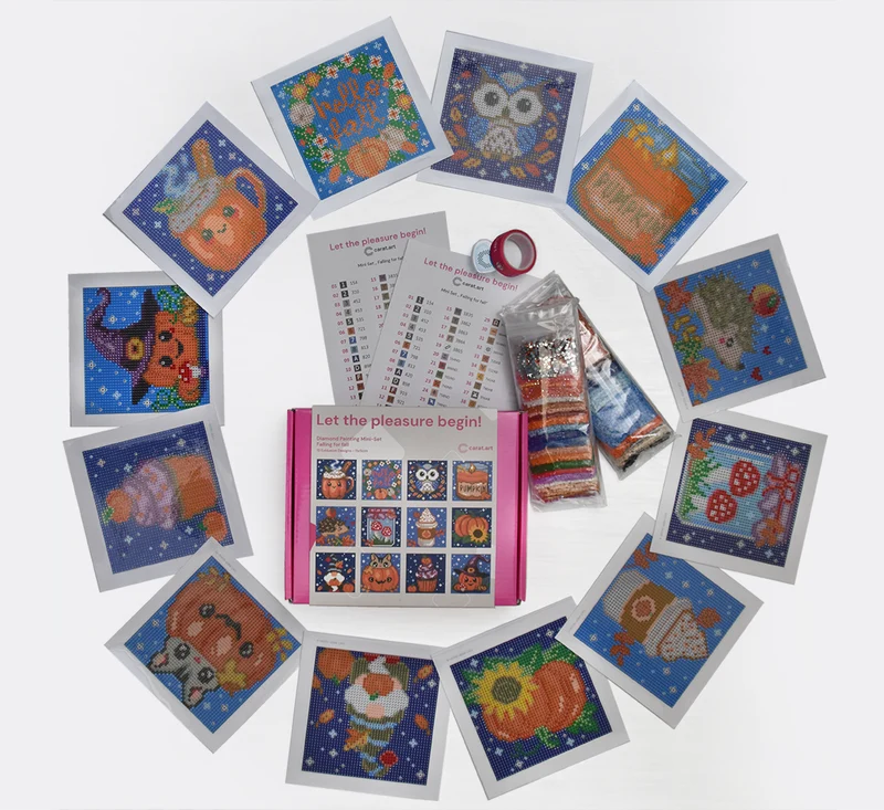 Diamond Painting - Carat Art Design - Mini Set Falling for fall