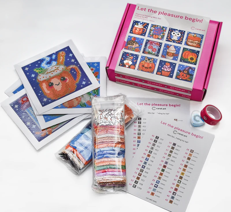 Diamond Painting - Carat Art Design - Mini Set Falling for fall