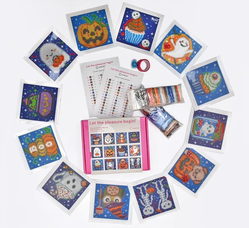 Diamond Painting - Carat Art Design - Mini Set Happy Halloween
