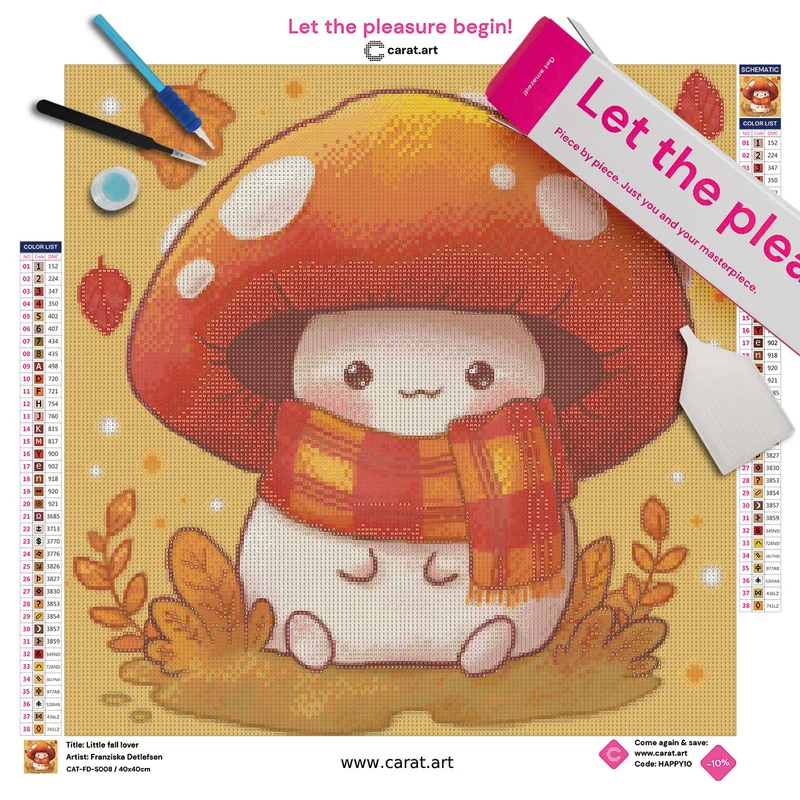 Diamond Painting - Franziska Detlefsen - Little fall lover