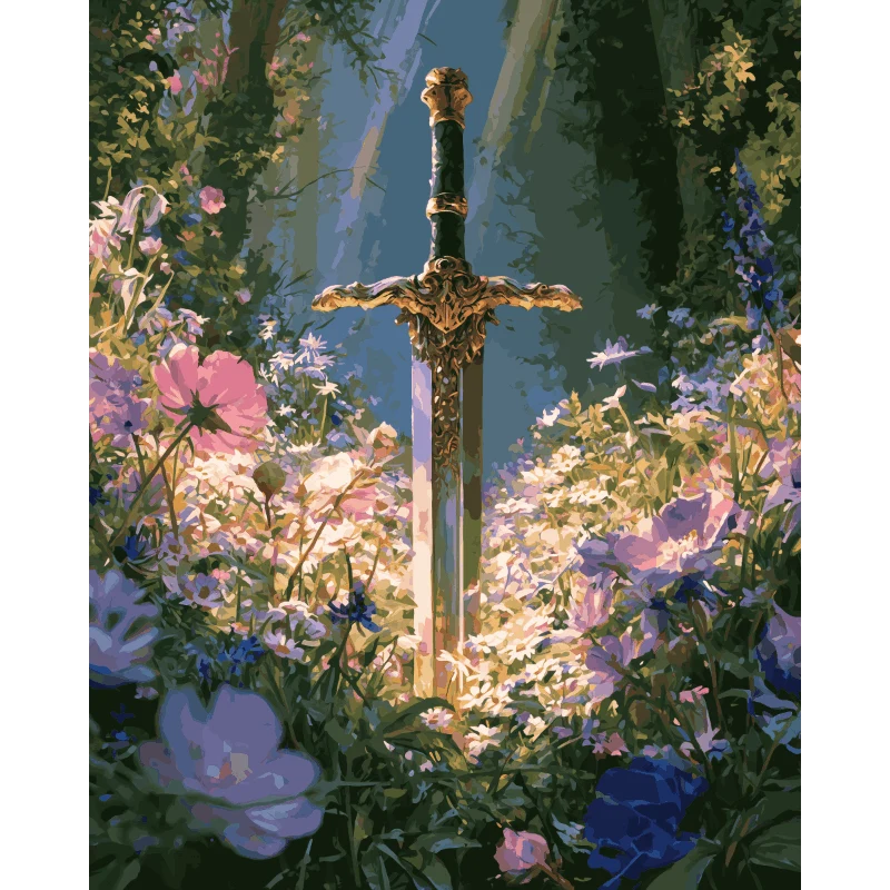 Blühendes Excalibur