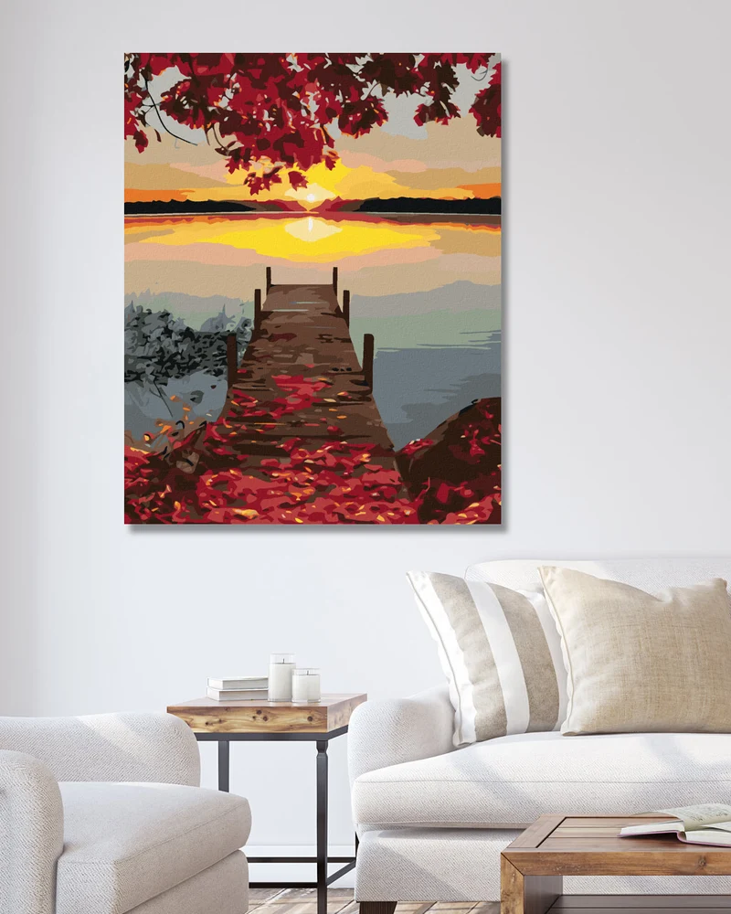 Diamond painting - HERBSTMOLLE