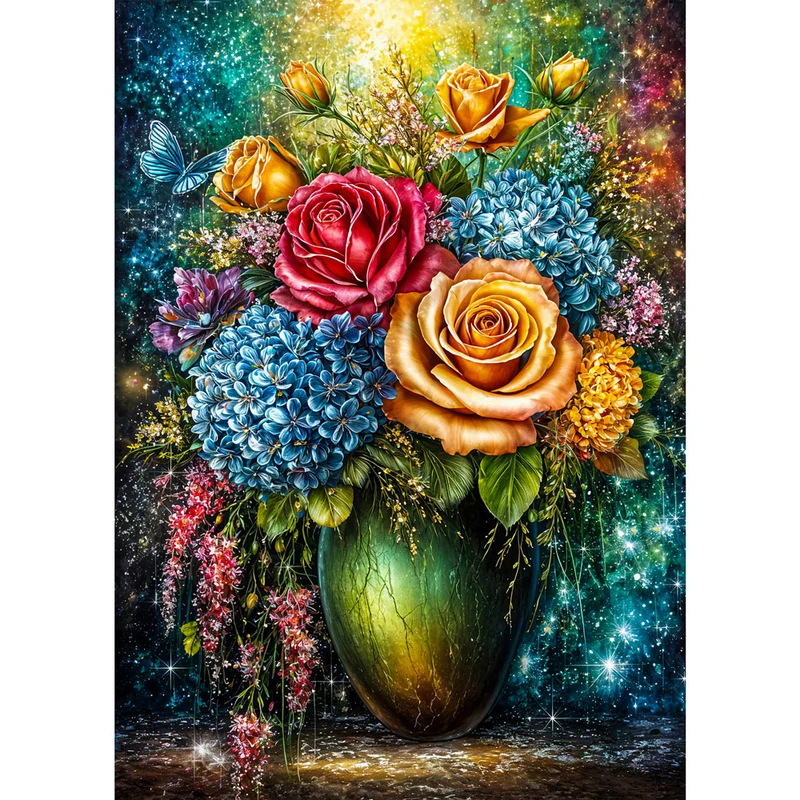 5D Diamond Painting – Aurelia Sternenblüte