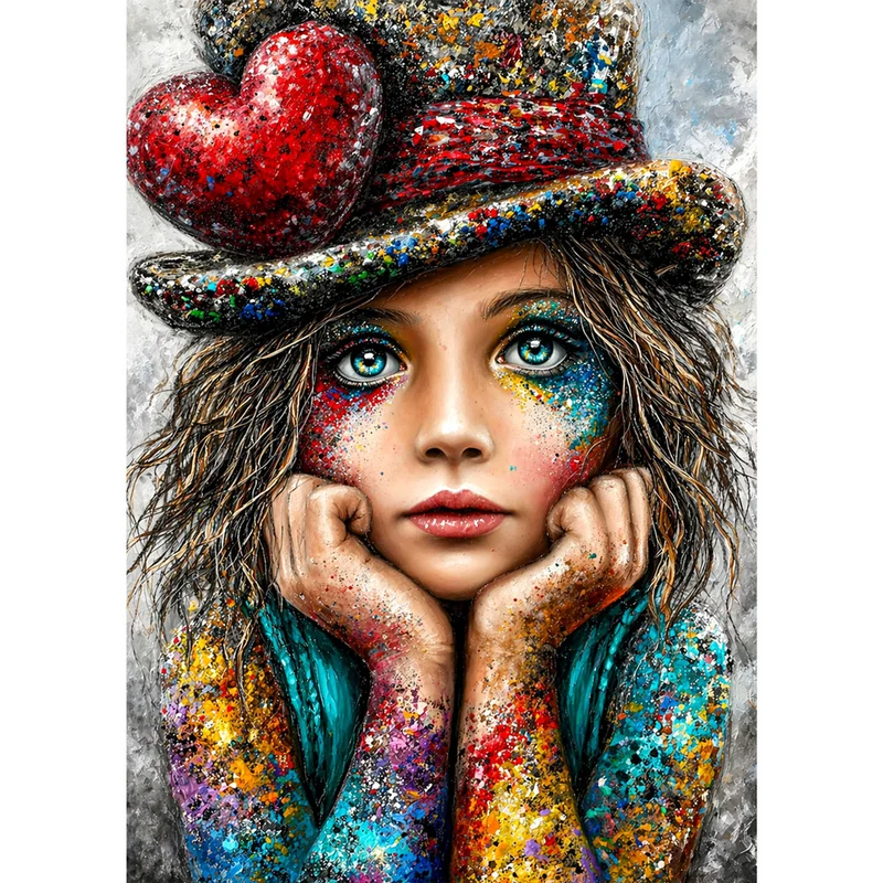 5D Diamond Painting – Painted Heart