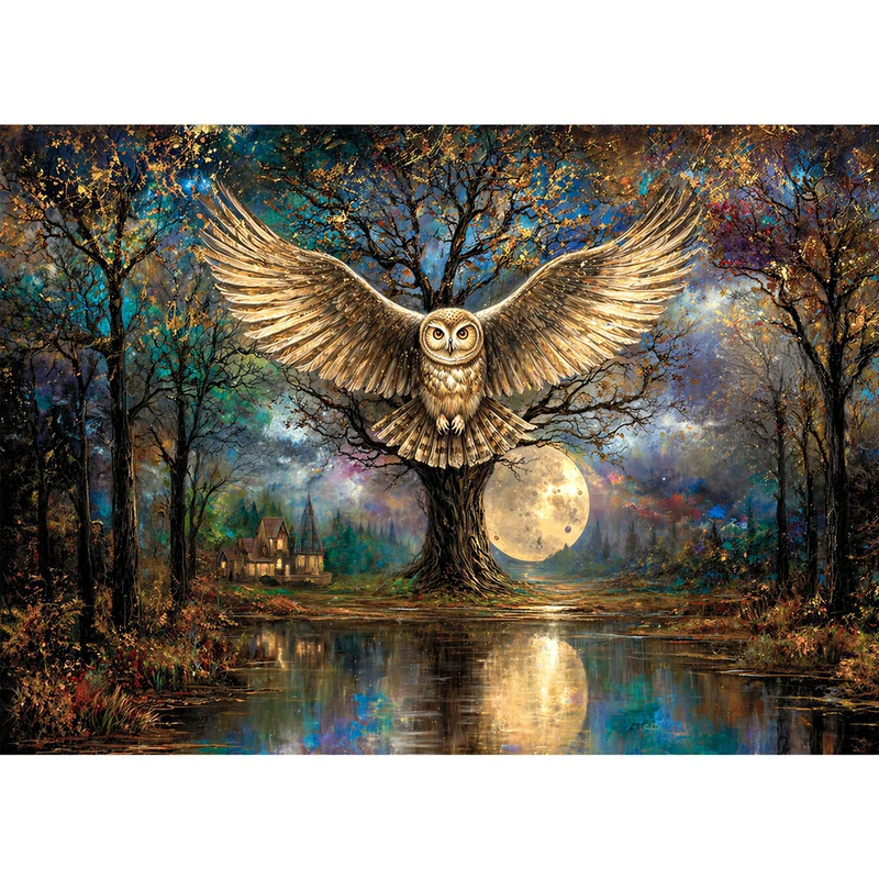 5D Diamond Painting – Moonwarden