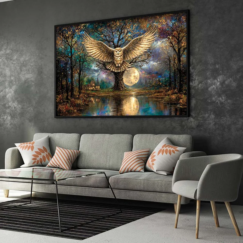 5D Diamond Painting – Moonwarden