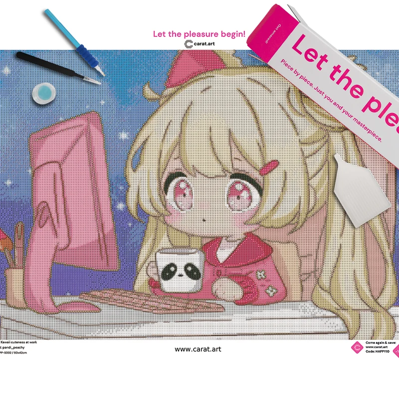 Diamond Painting - pandi_peachy - Kawaii cuteness at work