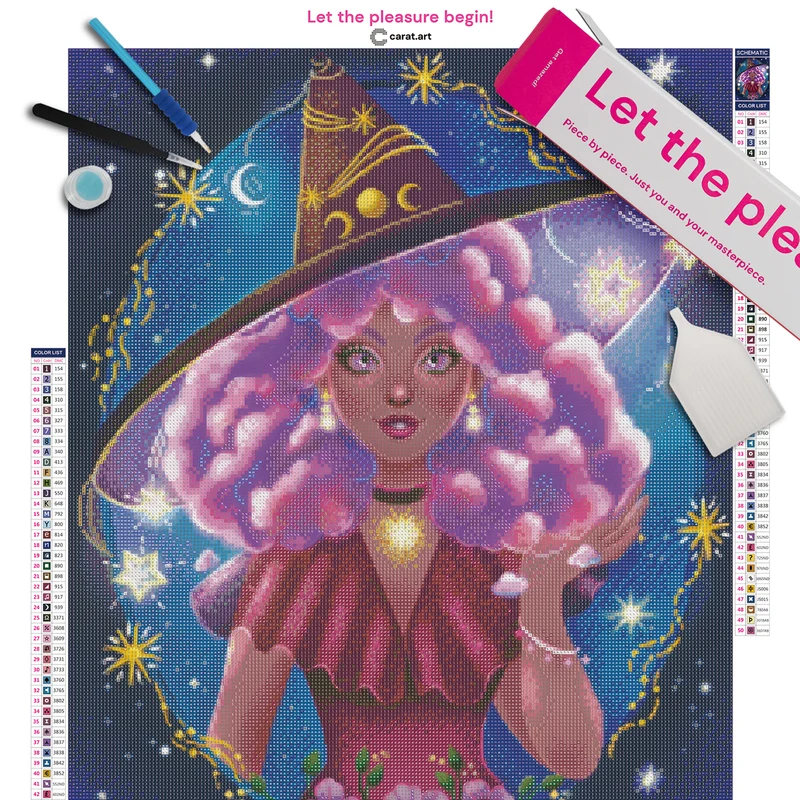 Diamond Painting - ArisHB - Celestial witch