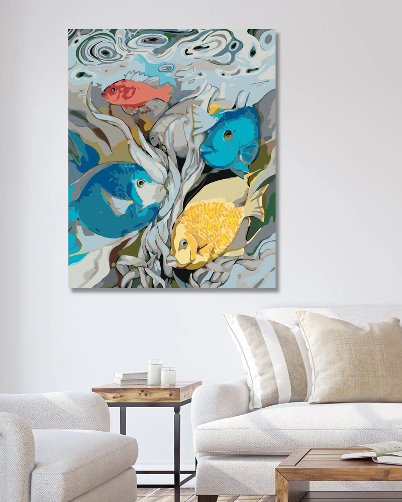 Diamond painting - UNTERWASSERLAUNE