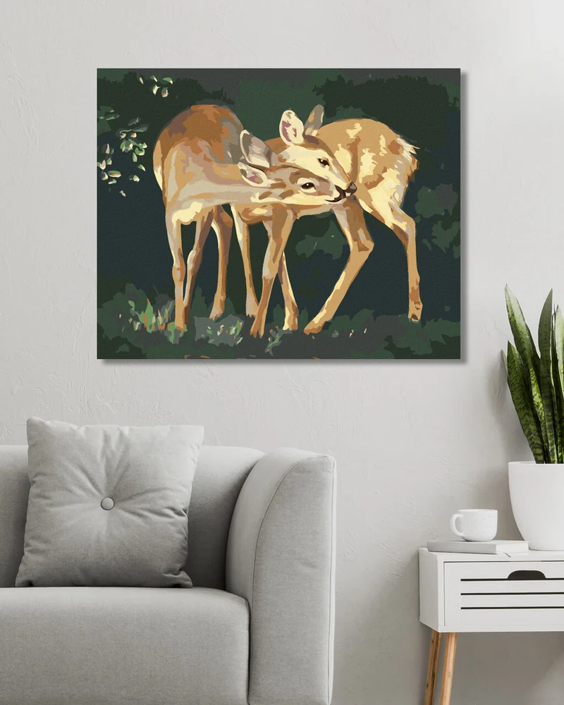 Diamond painting - RICKEN UND KUSS (D. RUSTY RUST)