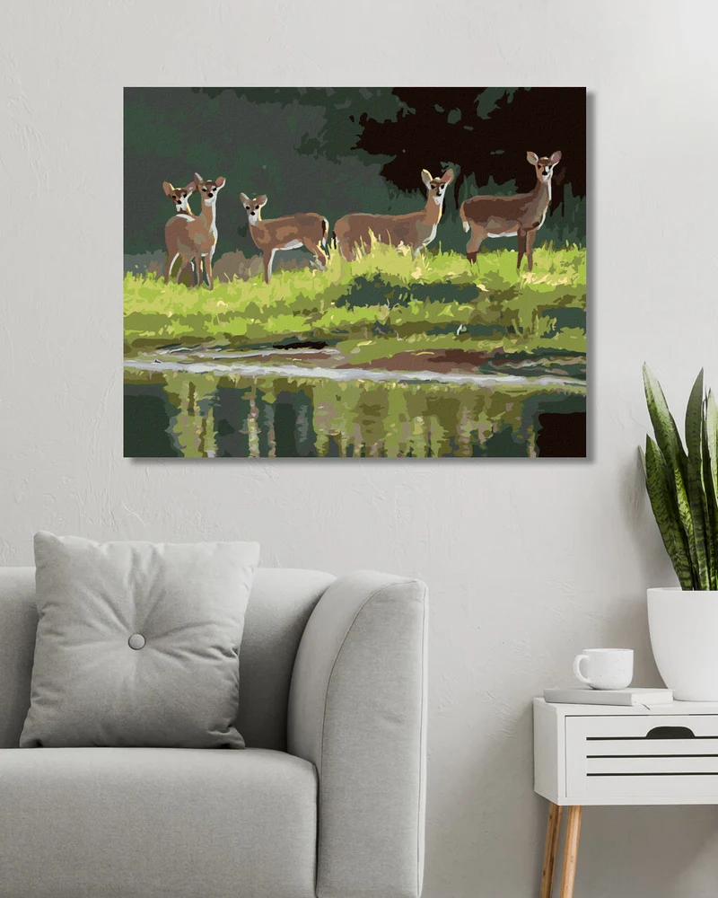 Diamond painting - RICKEN AM SEE (D. RUSTY RUST)