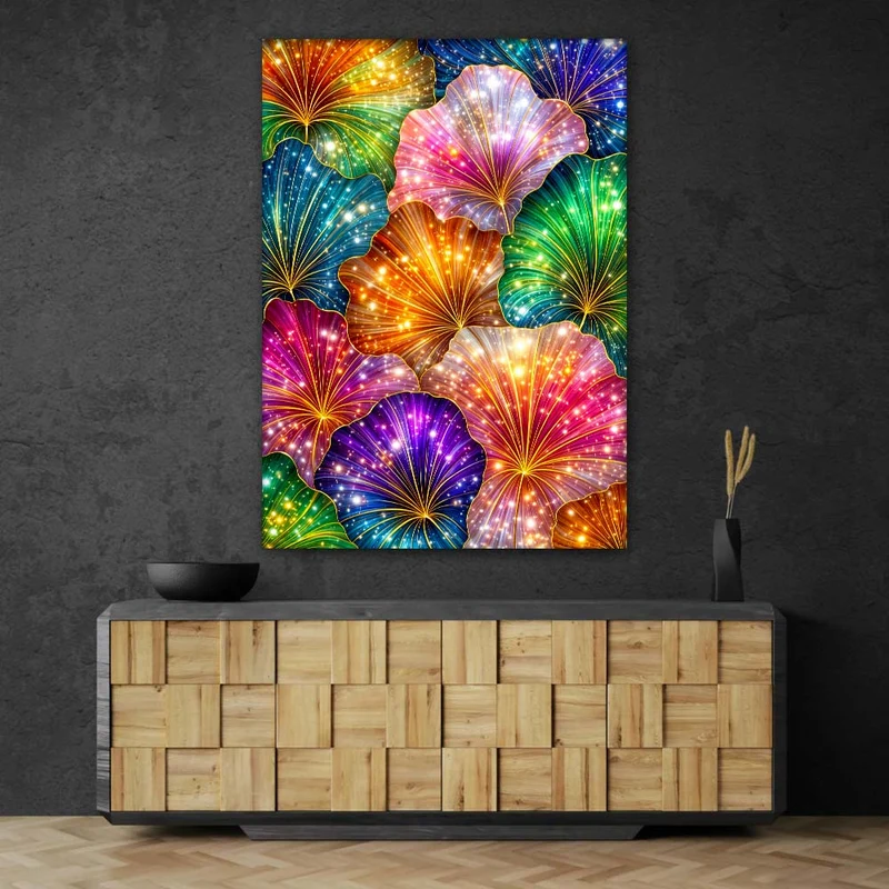 5D Diamond Painting – Fiora Galaxia der Lichtblüten